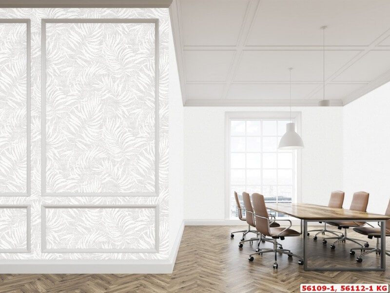 Trong trang trí nội thất nhà ở hoặc văn phòng làm việc, bạn có thể sử dụng kết hợp 2 mã giấy dán tường hiện đại khác nhau để làm mới cho không gian nhà bạn.